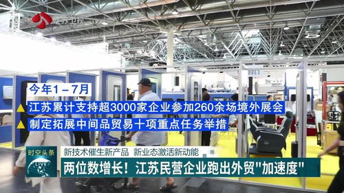 软件技术服务 江苏民营企业以两位数增长跑出外贸新动能